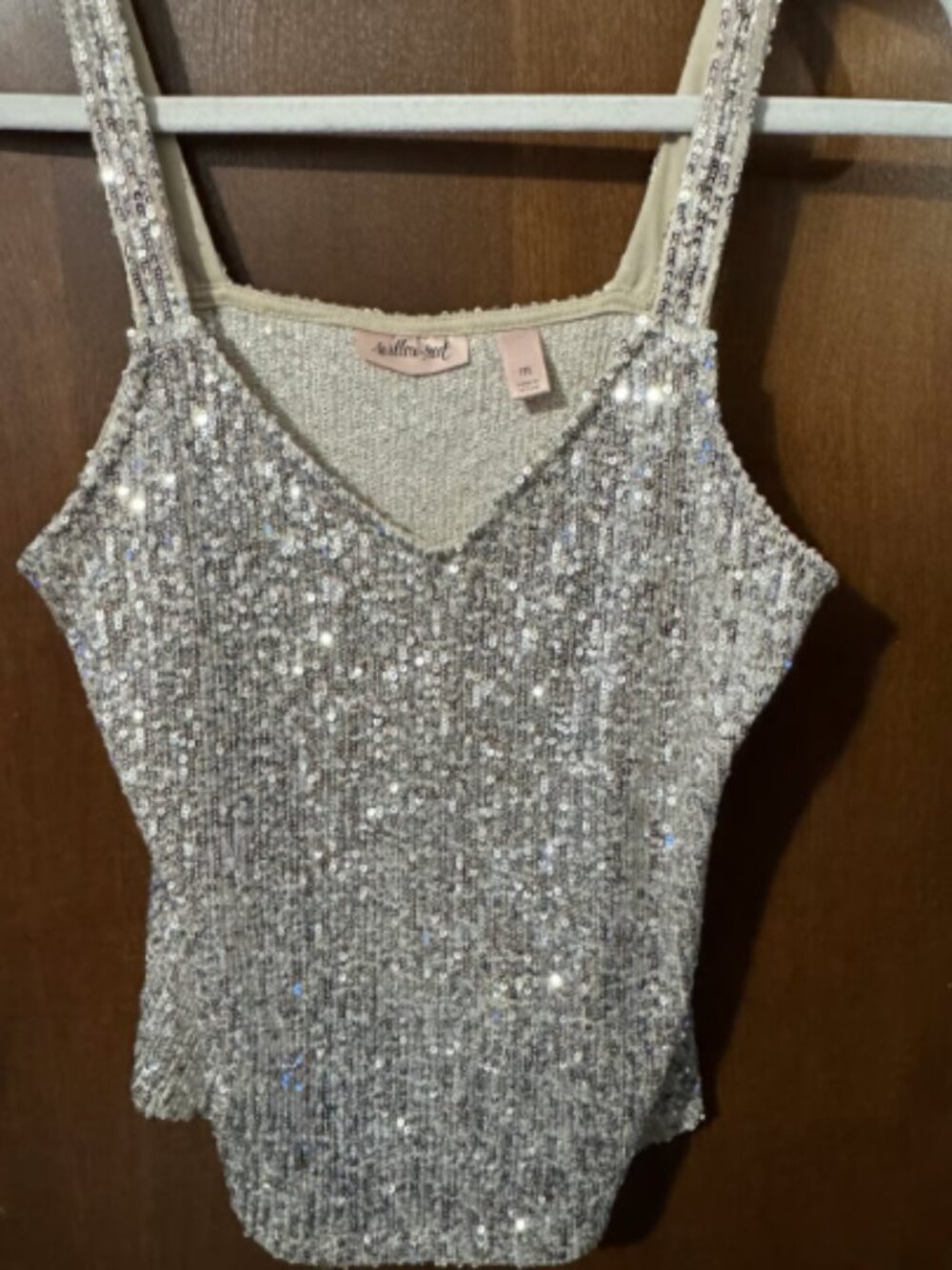 Sequin Tank